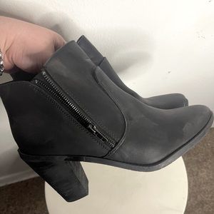 Black Heeled Bootie